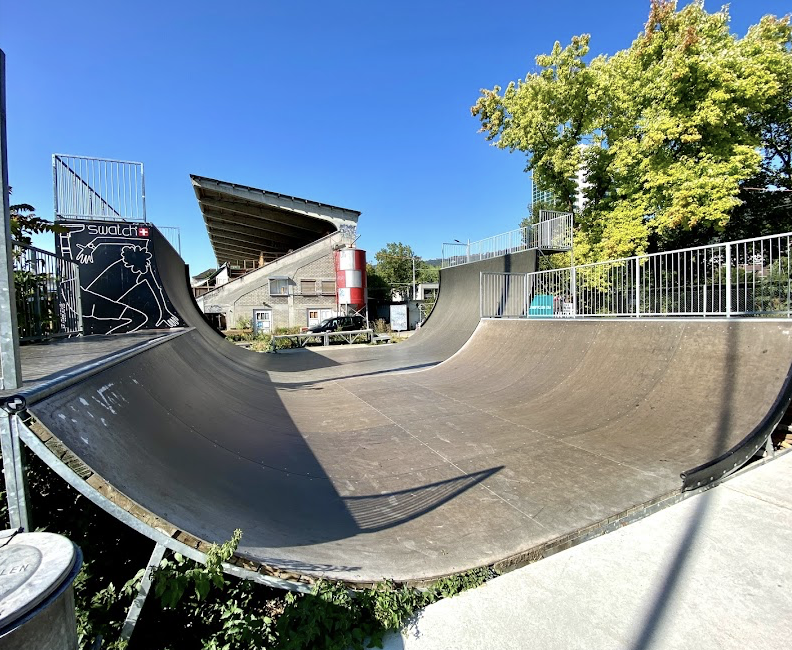 Backyard skatepark